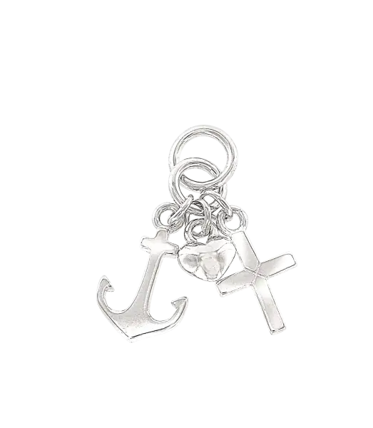Product image of the product “Pendant “Anchor, Cross and Heart” in 925 Sterling Silver ”