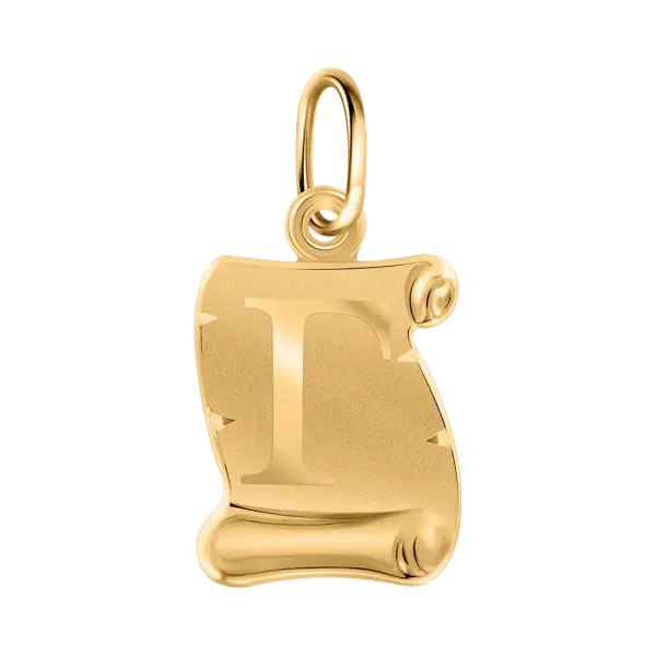Product image of the product “Letter Pendant Г in 585 Yellow Gold ”