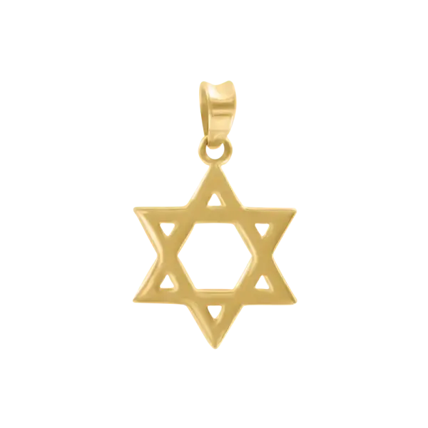 Artikelbild des Artikels “Anhänger „Davidstern“ aus 585 Gelbgold “