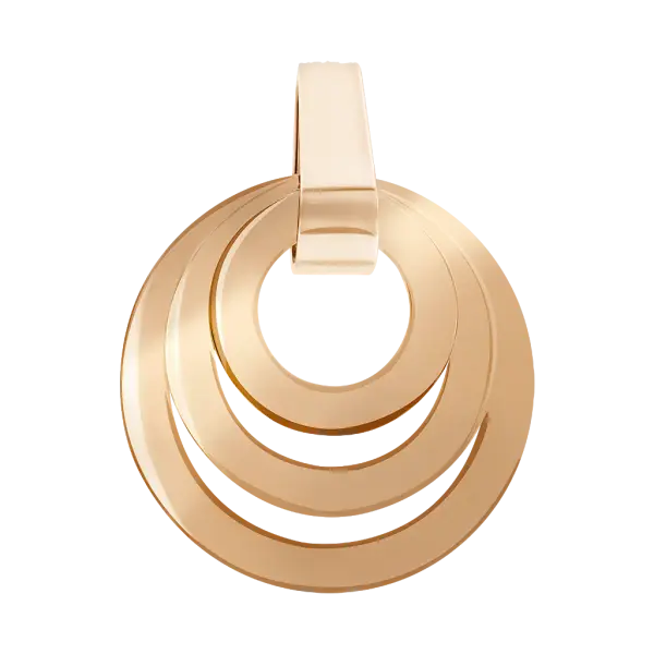 Artikelbild des Artikels “Anhänger „Drei Ringe“ aus 585 Rotgold “