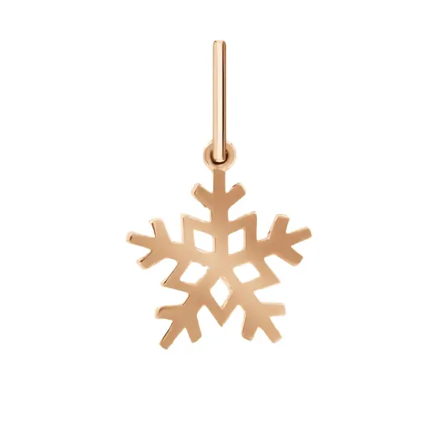 Product image of the product “Pendant “Snowflake” in 585 Rose Gold ”