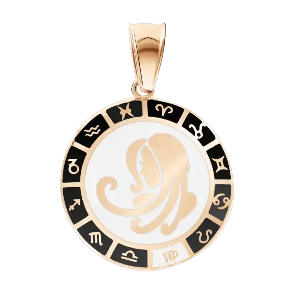 Artikelbild des Artikels “Anhänger Sternzeichen Jungfrau aus 585 Rotgold, Höhe 30 mm “