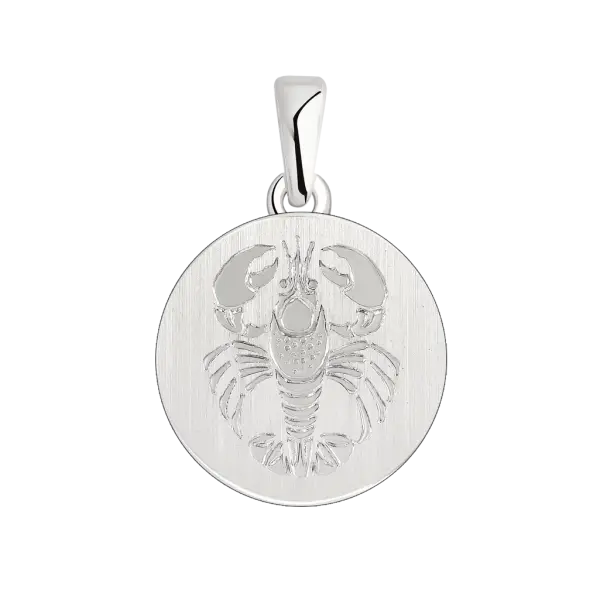 Artikelbild des Artikels “Anhänger Sternzeichen Krebs aus 925 Silber, Höhe 24 mm “
