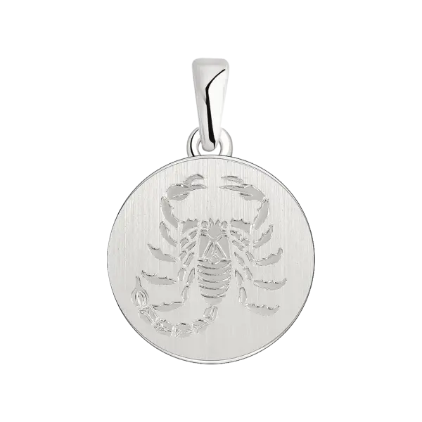 Artikelbild des Artikels “Anhänger Sternzeichen Skorpion aus 925 Silber, Höhe 24 mm “