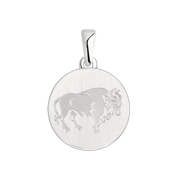 Artikelbild des Artikels “Anhänger Sternzeichen Stier aus 925 Silber, Höhe 24 mm “