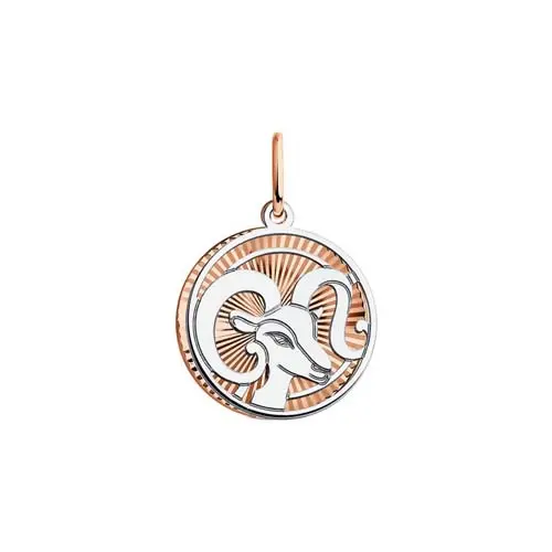 Artikelbild des Artikels “Anhänger Sternzeichen Widder aus 585 Bicolor-Gold, Höhe 21 mm “