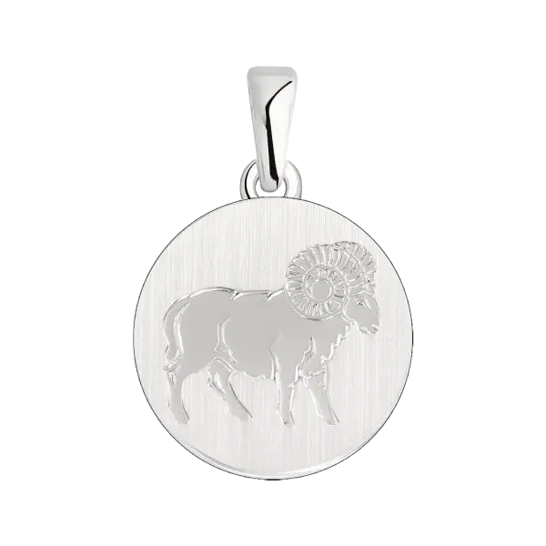 Artikelbild des Artikels “Anhänger Sternzeichen Widder aus 925 Silber, Höhe 24 mm “