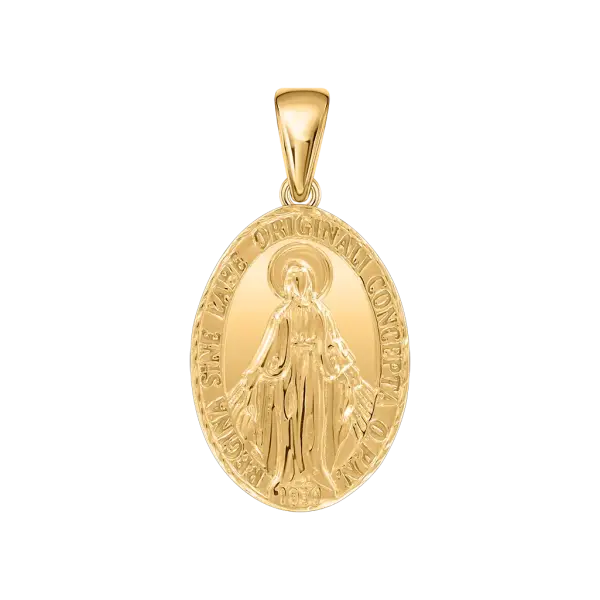 Product image of the product “Pendant “Miraculous Madonna” in 585 Yellow Gold ”
