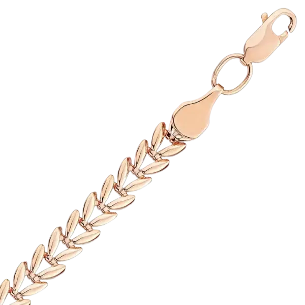 Product image of the product “Bracelet “Wheat Ear Band” in 585 Rose Gold ”