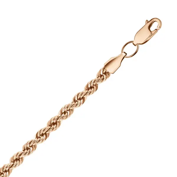Product image of the product “Bracelet “Rope Chain” in 585 Rose Gold, Width 3 mm ”