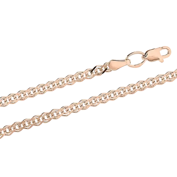 Product image of the product “Bracelet “Nonna Chain” in 585 Rose Gold, Width 3 mm 19 cm”