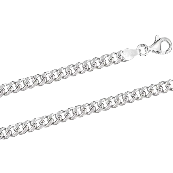 Product image of the product “Bracelet “Curb Chain” in 925 Sterling Silver 60 cm”