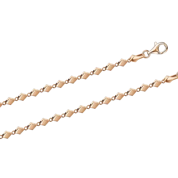 Artikelbild des Artikels “Armband „Rautenglieder“ aus 585 Rotgold 19 cm“