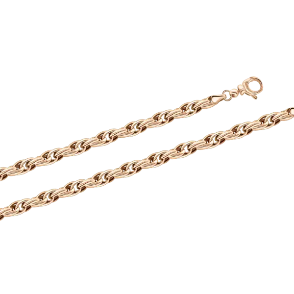 Product image of the product “Bracelet “Twisted Rope Chain” in 585 Rose Gold ”