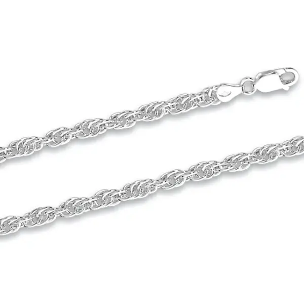 Product image of the product “Bracelet “Twisted Rope Chain” in 925 Sterling Silver ”