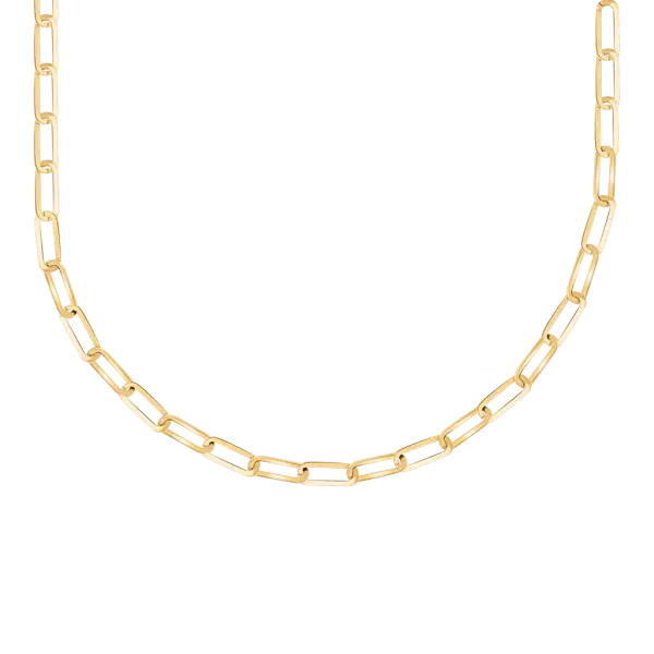 Product image of the product “Necklace “Long-Link Anchor Chain” in 585 Yellow Gold ”