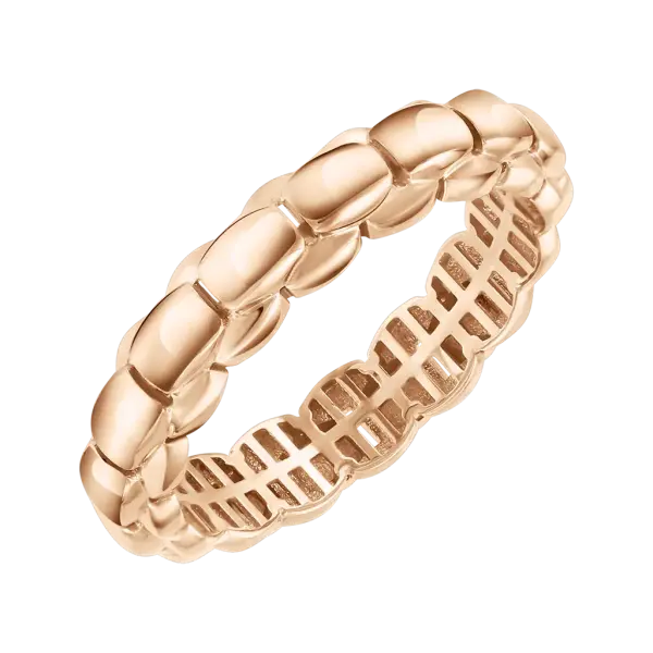 Product image of the product “Women's Ring “Wide Links” in 585 Rose Gold ”