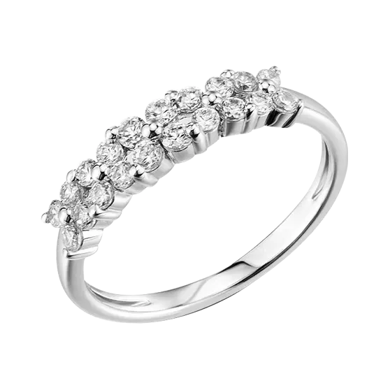 Artikelbild des Artikels “Damenring „Steintraube“ aus 925 Silber mit Zirkonia “