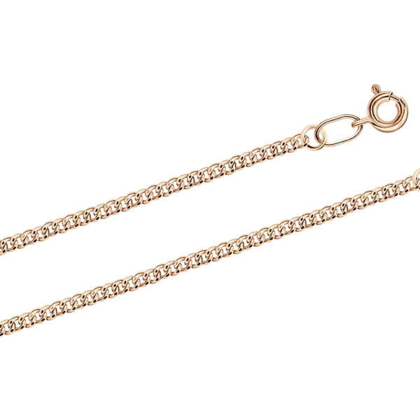 Artikelbild des Artikels “Diamantierte Panzerkette aus 585 Rotgold “