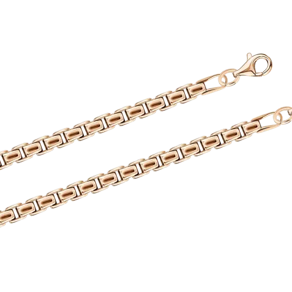 Product image of the product “Square King Chain in 585 Rose Gold ”