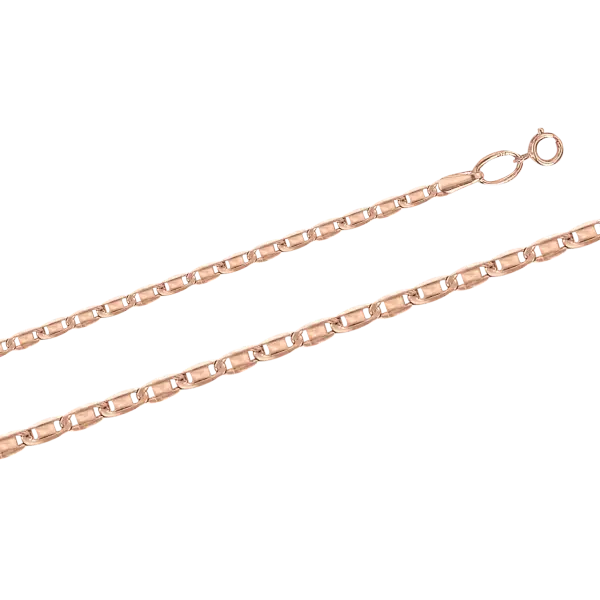 Artikelbild des Artikels “Kette „Ankerkette mit Rillen“ aus 585 Rotgold 50 cm“