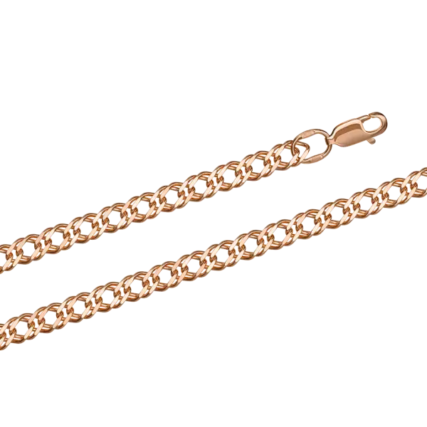 Product image of the product “Curb Chain in 585 Rose Gold, Width 4.7 mm ”