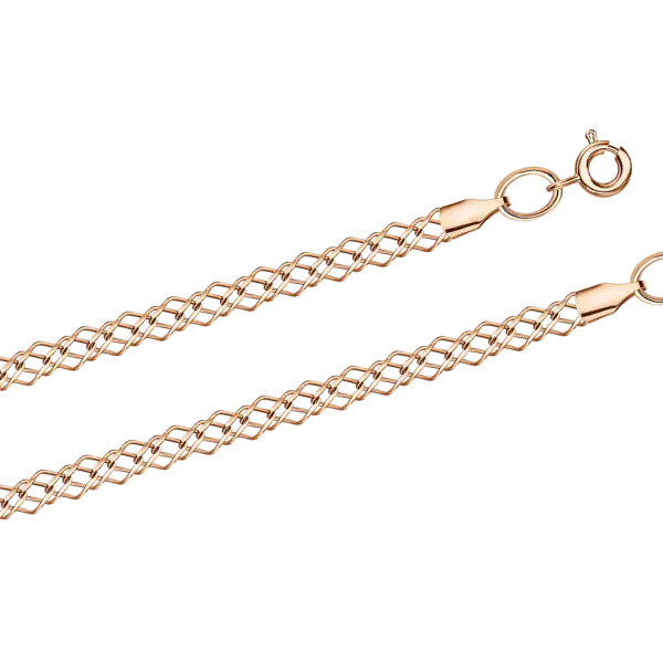 Artikelbild des Artikels “Rautenkette aus 585 Rotgold “