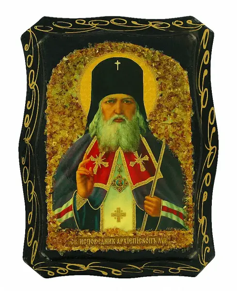 Product image of the product “Amber Icon “St Luke” ”