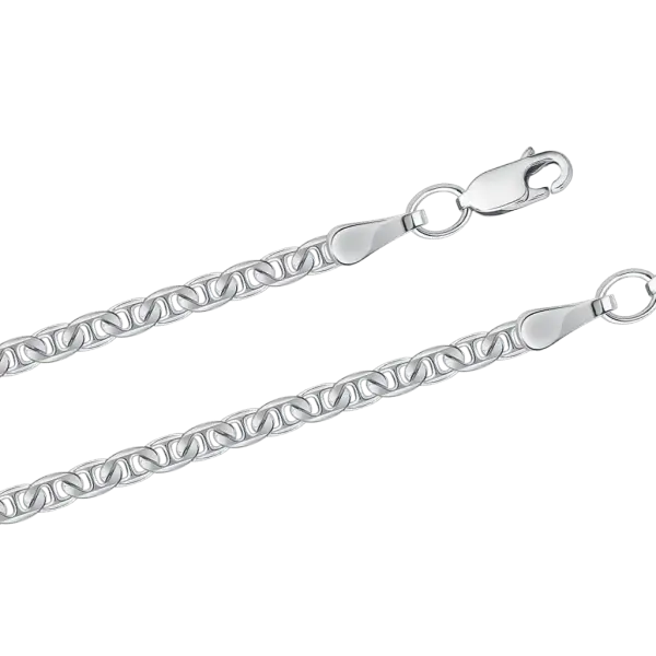 Artikelbild des Artikels “Stegankerkette aus 925 Silber, Breite 2,5 mm “