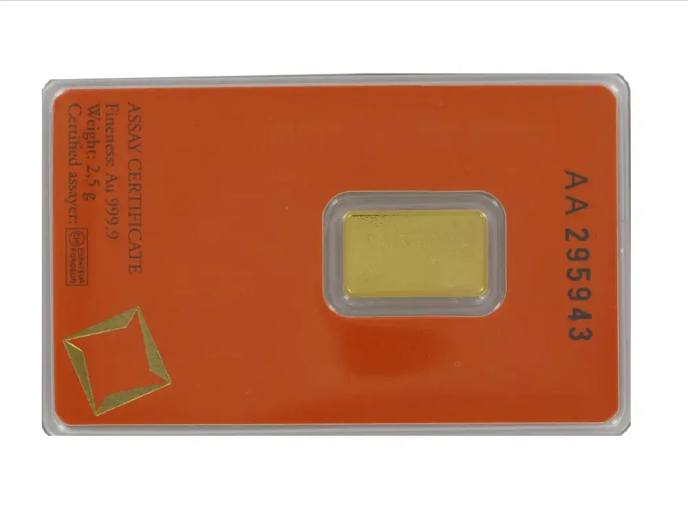 Artikelbild des Artikels “Goldbarren 2,5g “