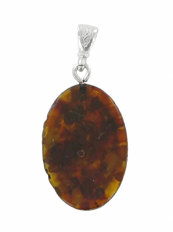 Product image of the product “High-Quality Pendant St Luke in Amber and Jewellery Resin ”
