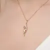 Изображение 2 товара «Подвеска «Кошка с жемчужиной» из красного золота 585 пробы с фианитами »