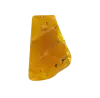 Product image 2 of the product “Pendant “Rough Stone on Cord” with Amber, Length 60 mm ”
