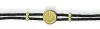 Artikelbild 2 des Artikels “Armband „Lederband mit Emaille-Scheibe“ aus 925 Silber vergoldet “