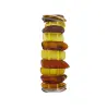 Product image 2 of the product “Bracelet “Angular Plates” with Amber ”