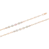 Product image 2 of the product “Bracelet “Delicate Row of Stones” in 585 Rose Gold with Cubic Zirconia and Swarovski Crystals ”