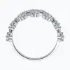 Product image 2 of the product “Women's Ring “Crown with Rows of Stones” in 925 Sterling Silver with Cubic Zirconia ”