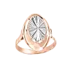 Product image 2 of the product “Women's Ring “Navette with Mother-of-Pearl” in 585 Rose Gold ”