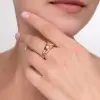 Artikelbild 2 des Artikels “Damenring „Panther“ aus 585 Gelbgold mit Zirkonia “
