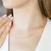 Изображение 2 товара «Цепочка «Панцирная цепь с алмазной гранью» из красного золота 585 пробы, ширина 1 мм »