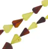 Artikelbild 2 des Artikels “Kette „Dreiecke zweifarbig“ mit Bernstein “