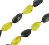 Product image 2 of the product “Chain “Green-Yellow Olive Beads” with Amber ”