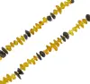 Product image 2 of the product “Chain “Chips with Black Stones” with Amber ”