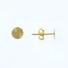 Artikelbild 2 des Artikels “Kinder-Ohrstecker „Ohrstecker Scheibe glatt“ aus 585 Gelbgold, Ø 6 mm “