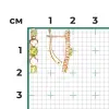 Artikelbild 2 des Artikels “Ohrhänger „Steinreihe mit Kleeblättern“ aus 585 Rotgold mit Chrysolith “