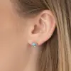 Artikelbild 2 des Artikels “Ohrstecker „Cabochon“ aus 585 Rotgold mit Topas “