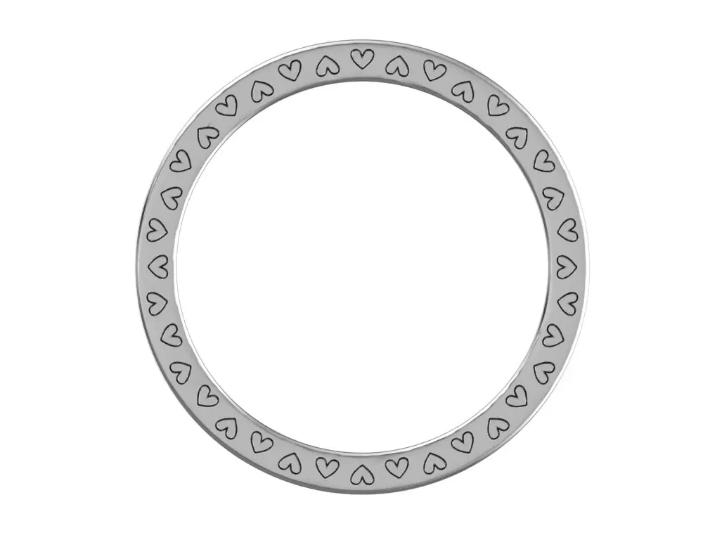 Artikelbild 2 des Artikels “Damenring „Schmal mit Lochmuster“ aus 925 Silber “