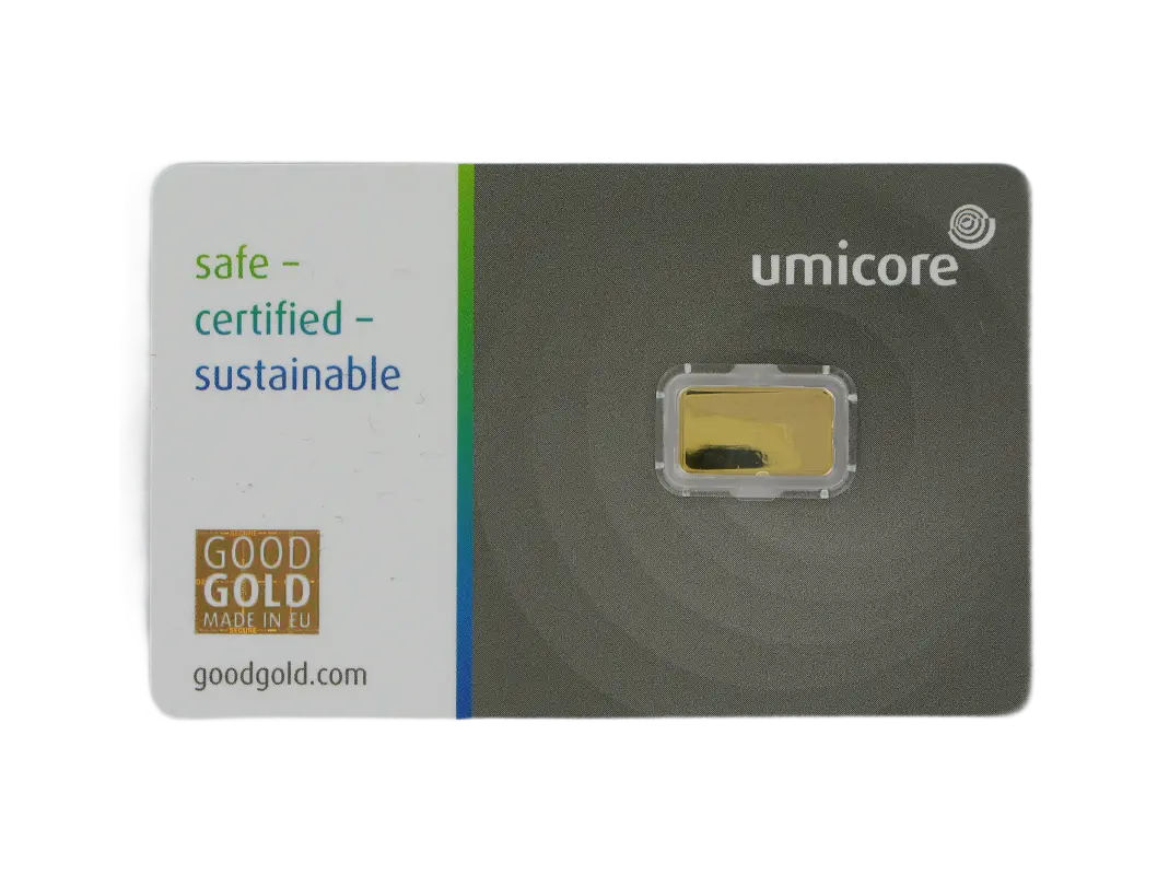 Product image 2 of the product “Gold Bar 1 g ”