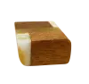Artikelbild 3 des Artikels “Anhänger „Würfel mit Holz“ mit Bernstein “