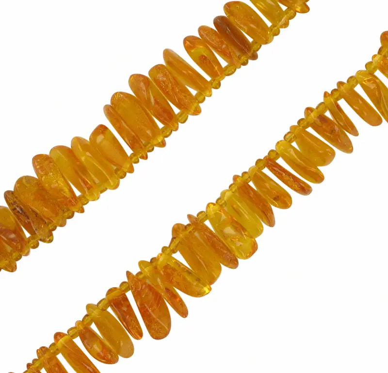 Product image 4 of the product “Chain “Cognac Sticks” with Amber ”